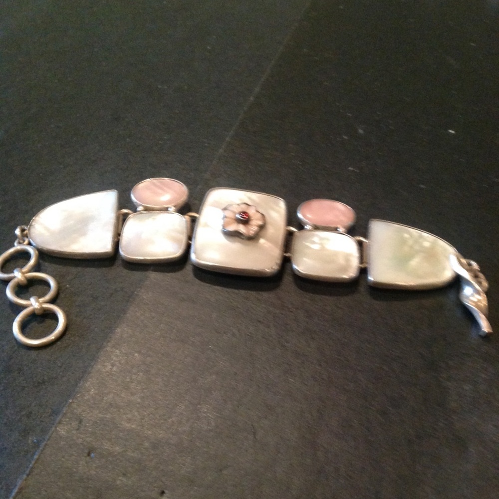 Link bracelet sterling